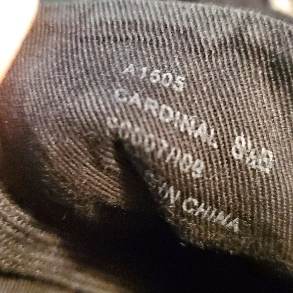 COACH Cardinal High Tops Lace Up Sneakers Black & Grey Women's Size 8.5 EUC - Picture 12 of 14